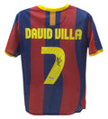 David Villa Signed Barcelona Nike Authentic Jersey (Beckett)