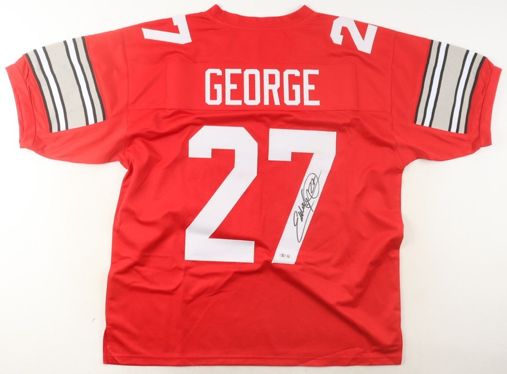 Eddie George Signed Ohio State Buckeyes Jersey – Beckett Certified Autograph