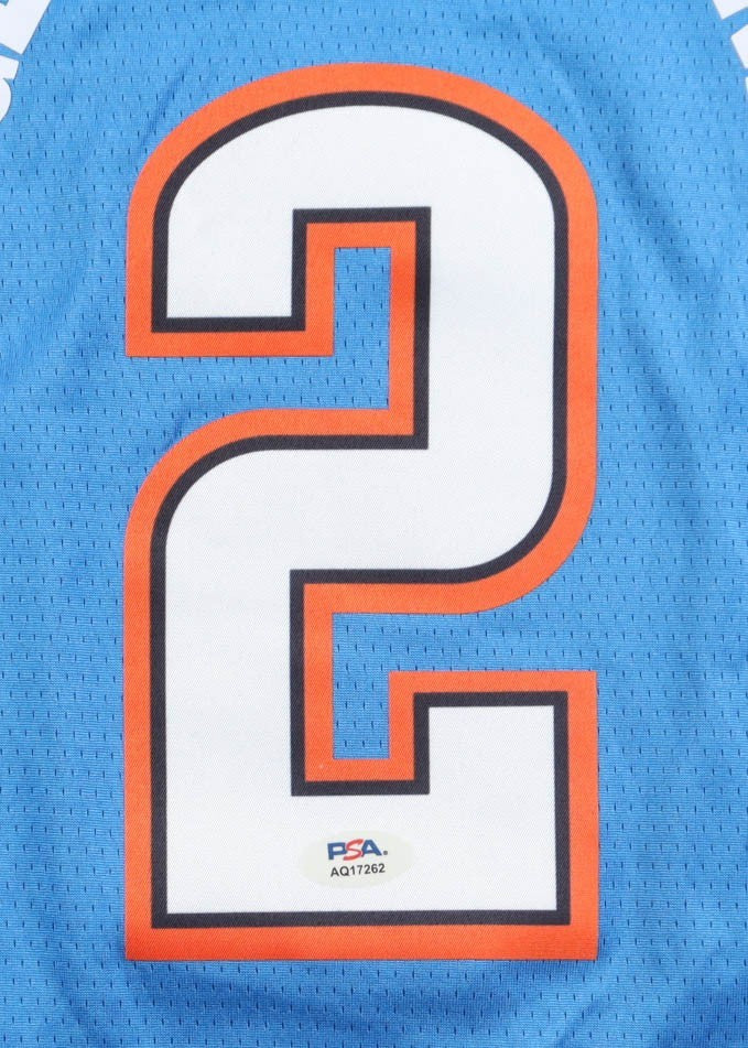 Shai Gilgeous-Alexander Signed OKC Thunder Nike Authentic Finals Edition Jersey