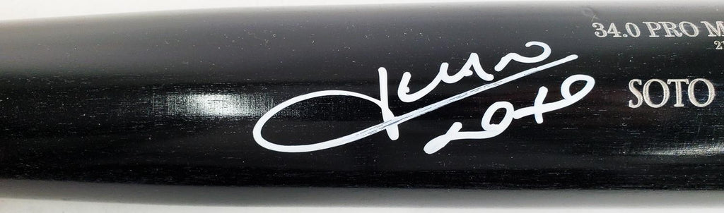 Juan Soto Signed Old Hickory Game Model 'Soto Pacheco' Baseball Bat (Beckett Cer