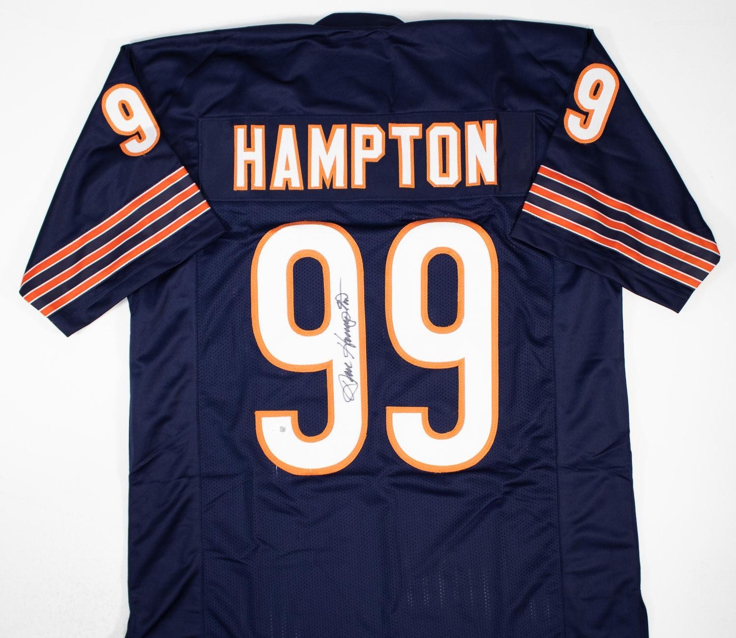 Dan Hampton Autographed Chicago Bears Custom Jersey – JSA Witness Certified