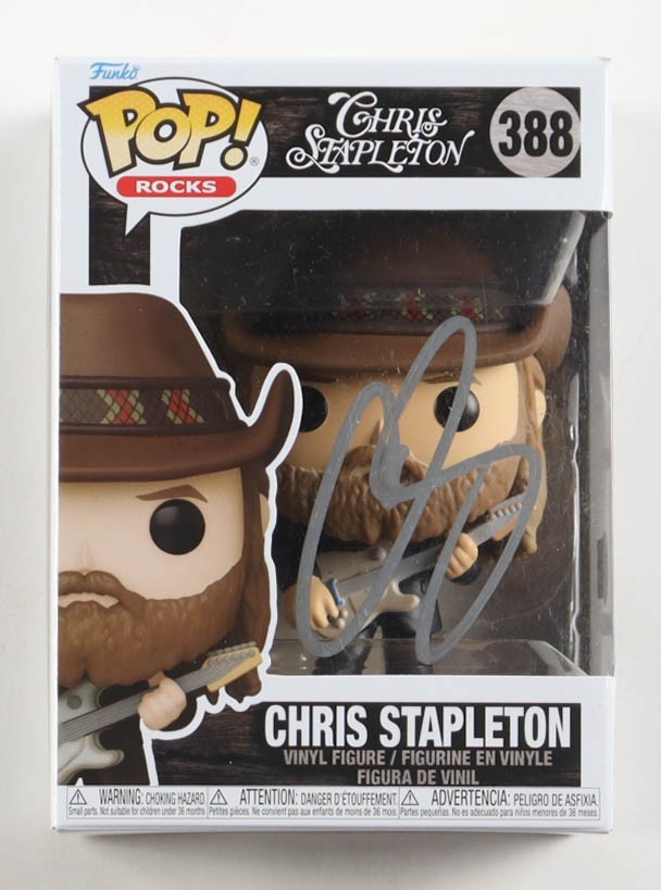 Chris Stapleton Signed #259 Funko Pop! Vinyl Figure (Beckett)