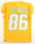 Oronde Gadsden Signed Yellow Chargers Jersey – Beckett Certified Autograph
