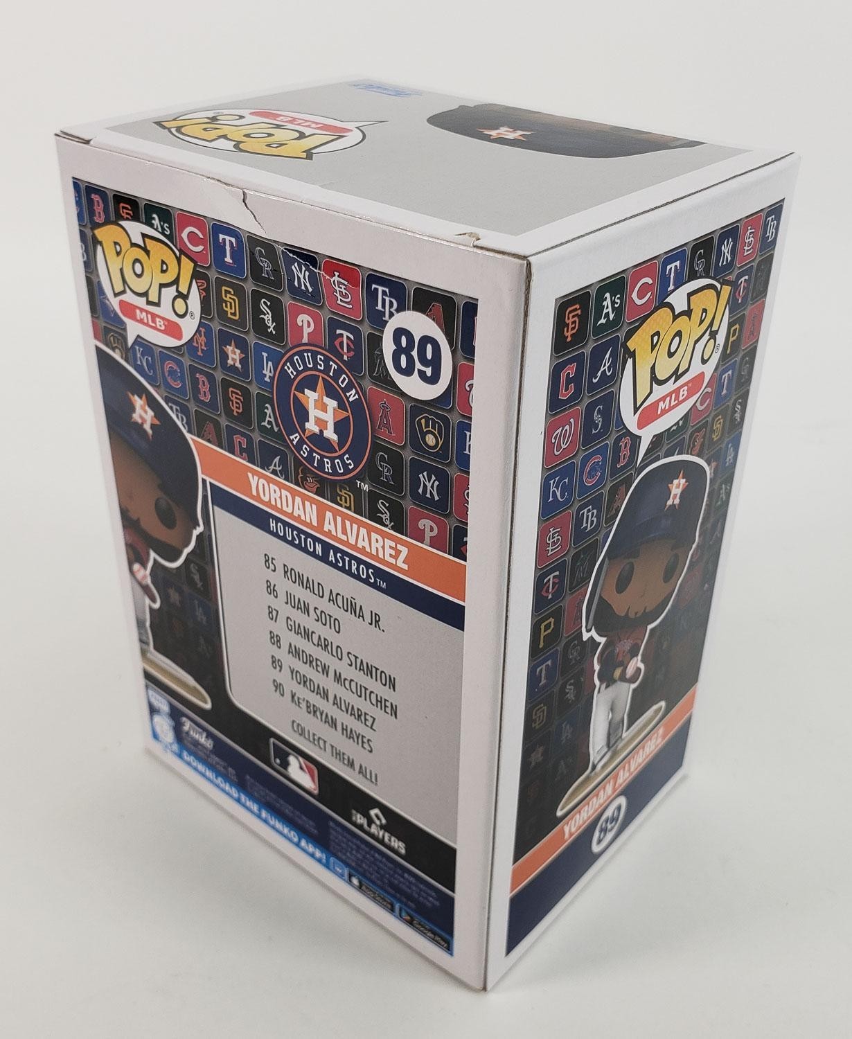 Yordan Alvarez "2019 AL ROY" Signed Houston Astros Funko Pop Vinyl Figurine (Bec