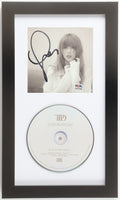 Taylor Swift Signed “The Tortured Poets Department” CD Insert Custom Framed Disp