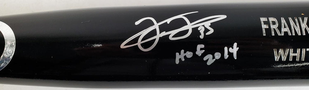 Frank Thomas Autographed Rawlings Game Model Baseball Bat – Inscribed “HOF 2014”