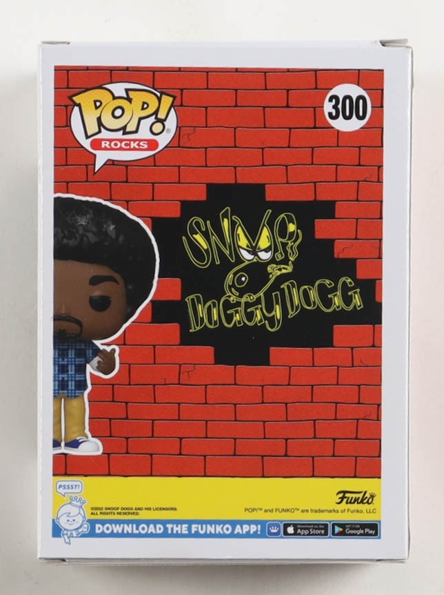 Snoop Dogg Signed #300 Funko Pop! Vinyl Figure (PSA)