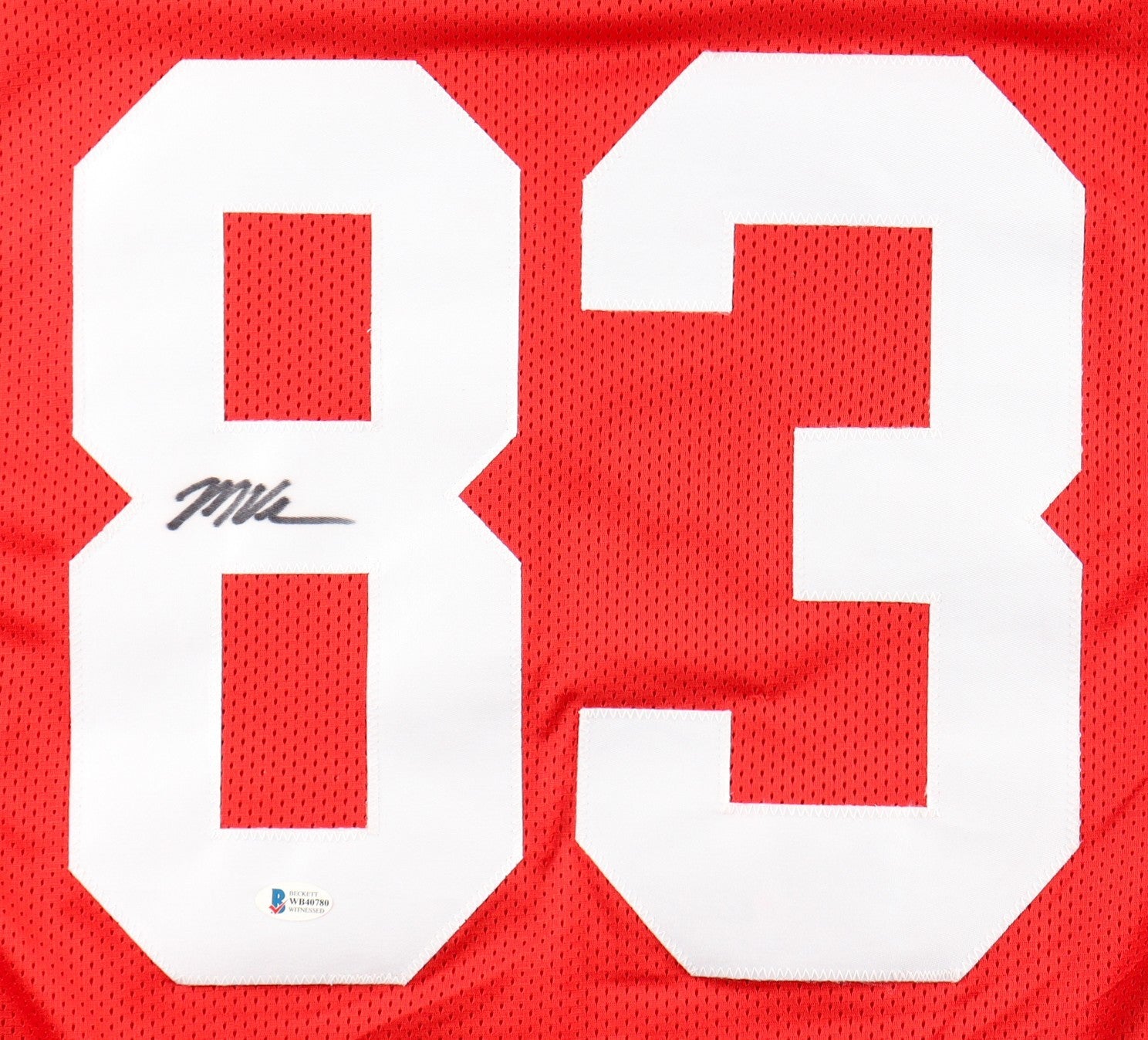 Marquez Valdes-Scantling Signed San Francisco 49ers Jersey – Beckett Certified A