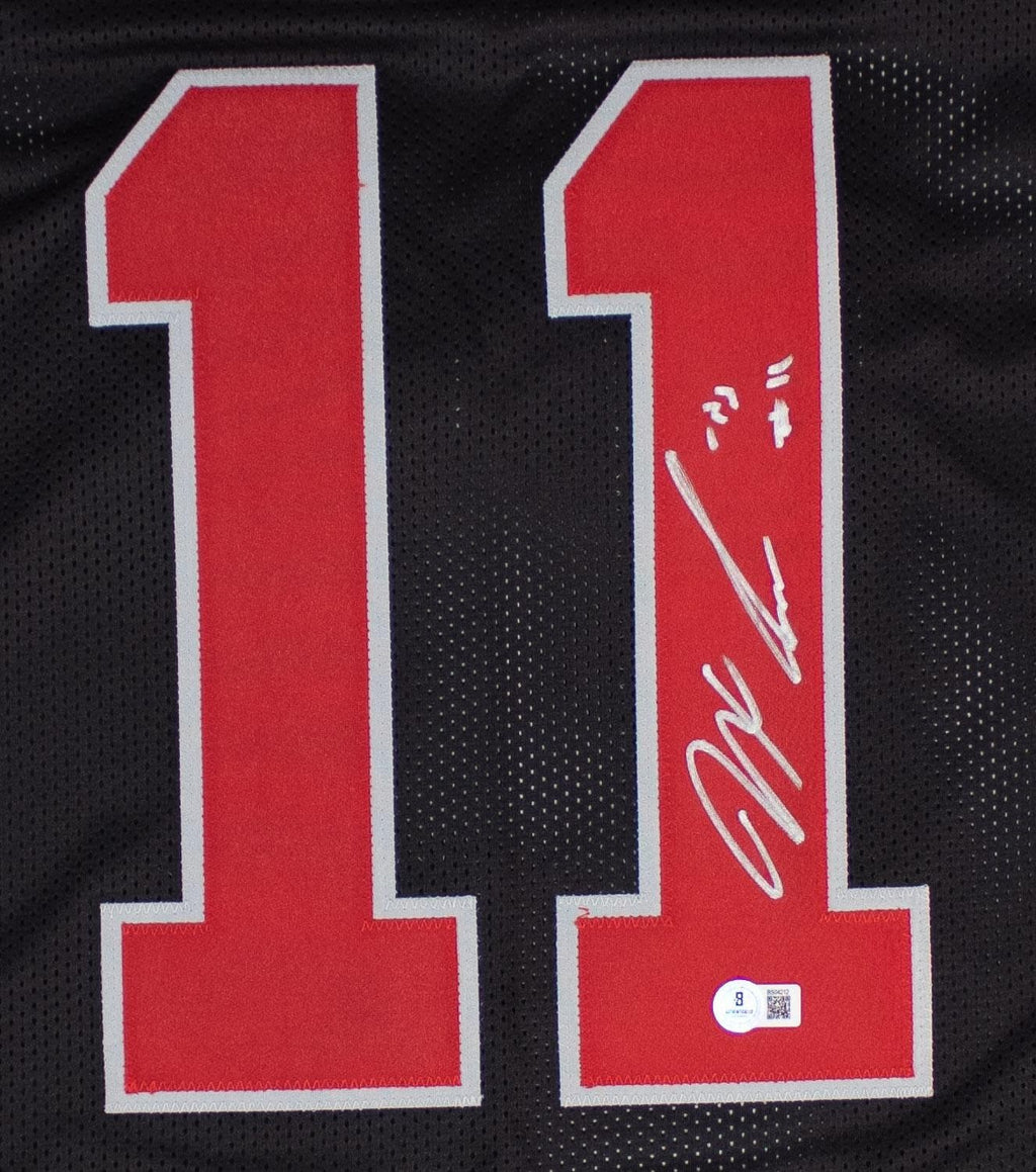 Jaxon Smith-Njigba Autographed Ohio State Buckeyes Jersey Rare Black – Beckett
