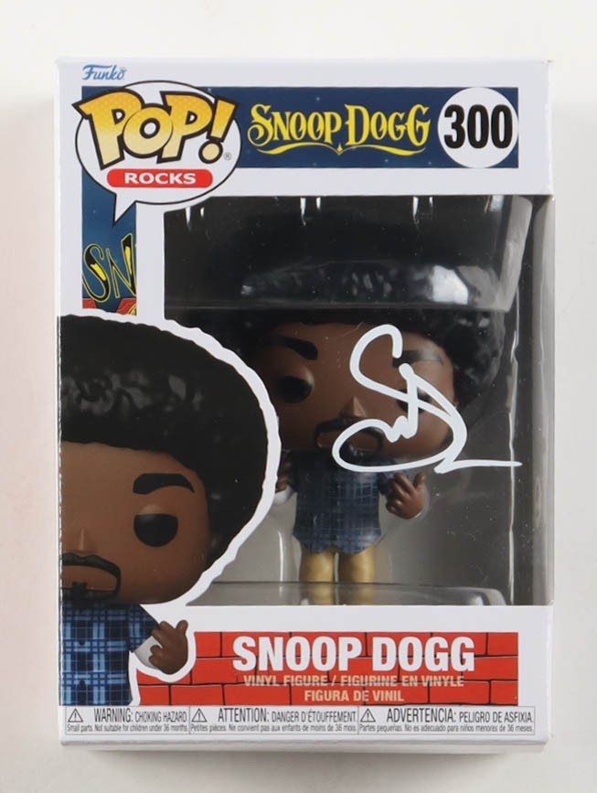 Snoop Dogg Signed #300 Funko Pop! Vinyl Figure (PSA)