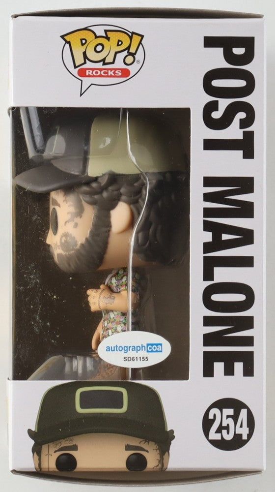 Post Malone Signed #254 Funko Pop! Vinyl Figure (ACOA)