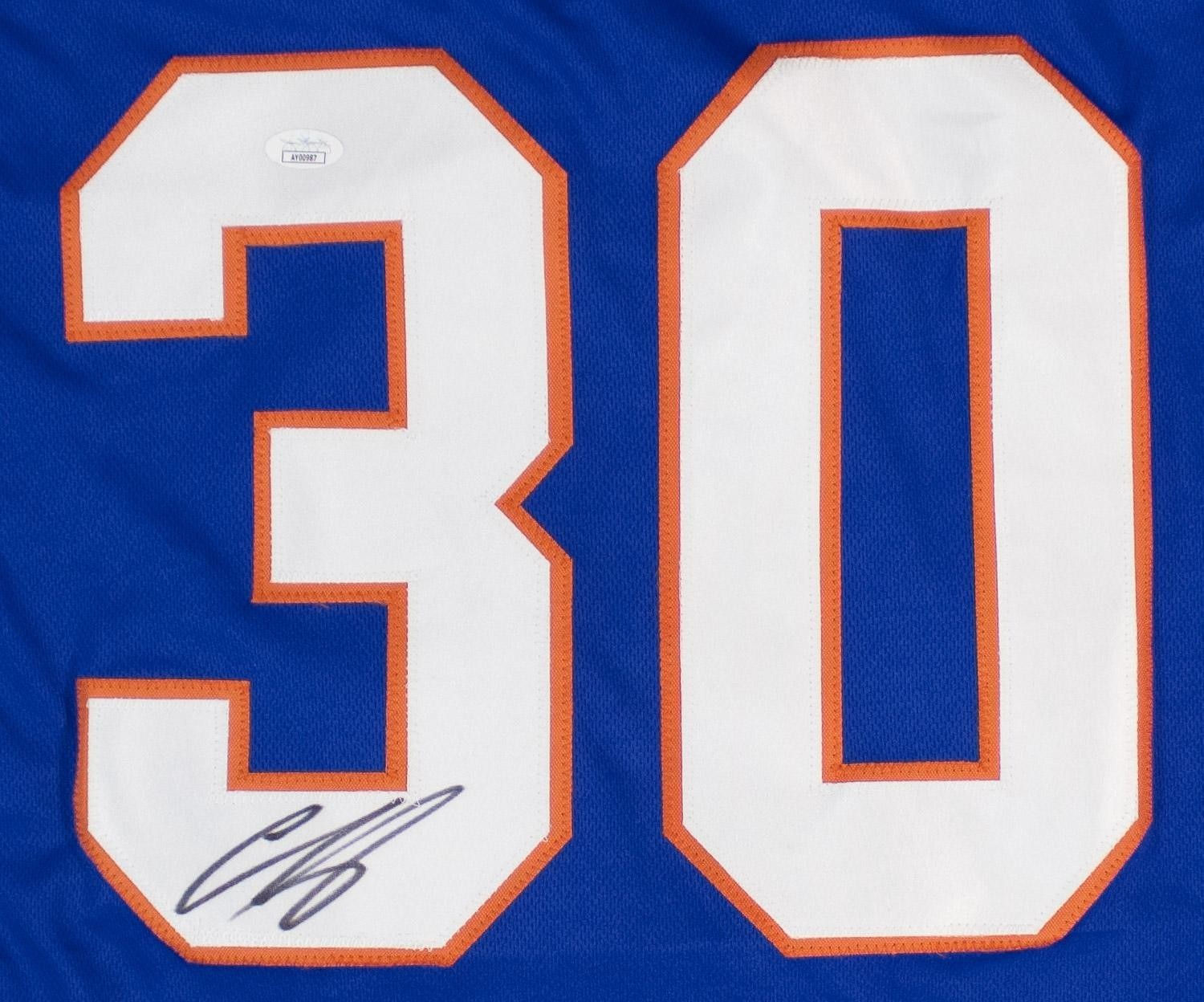 Ilya Sorokin Autographed New York Islanders Royal Blue Custom Jersey – JSA Certi
