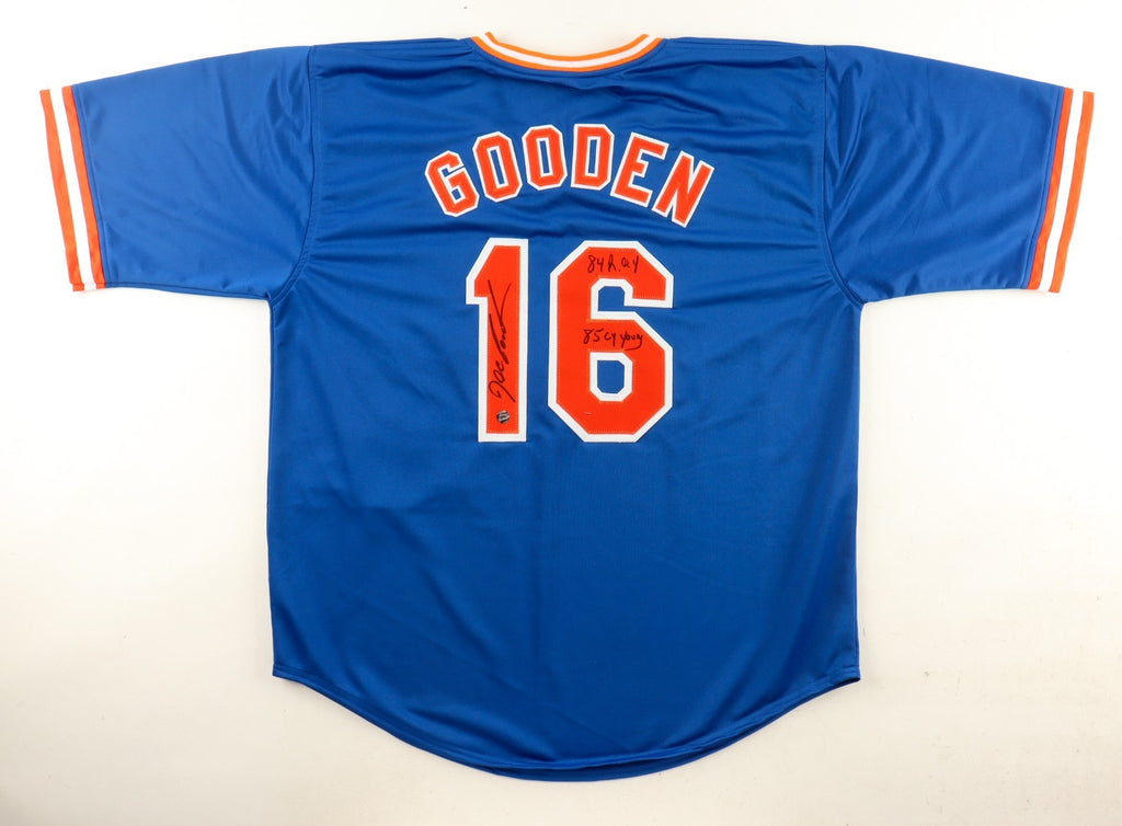 ⚾ Dwight “Doc” Gooden Autographed Jersey – Inscribed “84 R.O.Y.” & “85 CY Young”