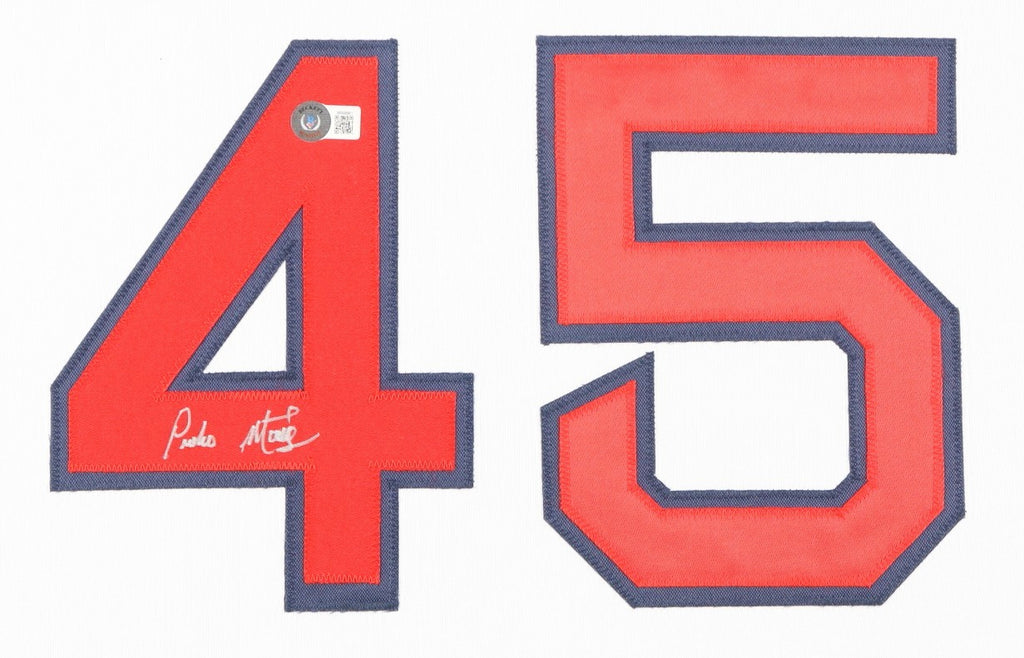 ⚾ Pedro Martínez Signed Custom Framed Jersey Display – Beckett Certified