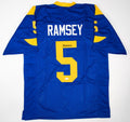 Jalen Ramsey Signed Los Angeles Rams Custom Jersey | JSA Witness COA