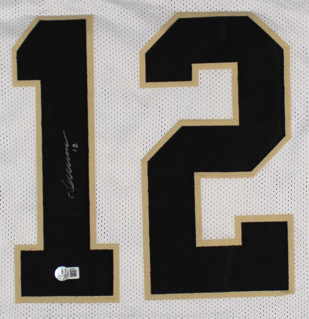 Chris Olave Autographed New Orleans Saints White Custom Jersey – Beckett Certifi