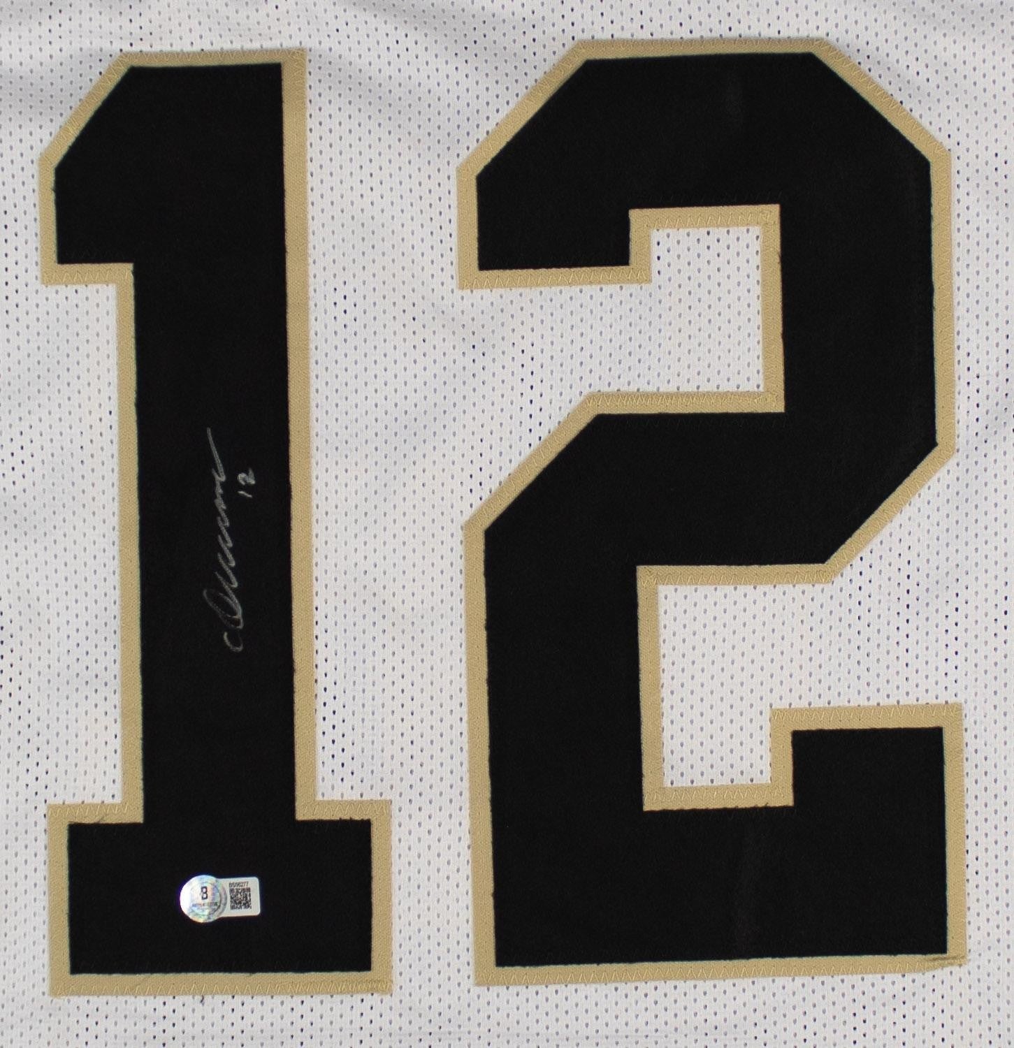 Chris Olave Autographed New Orleans Saints White Custom Jersey – Beckett Certifi
