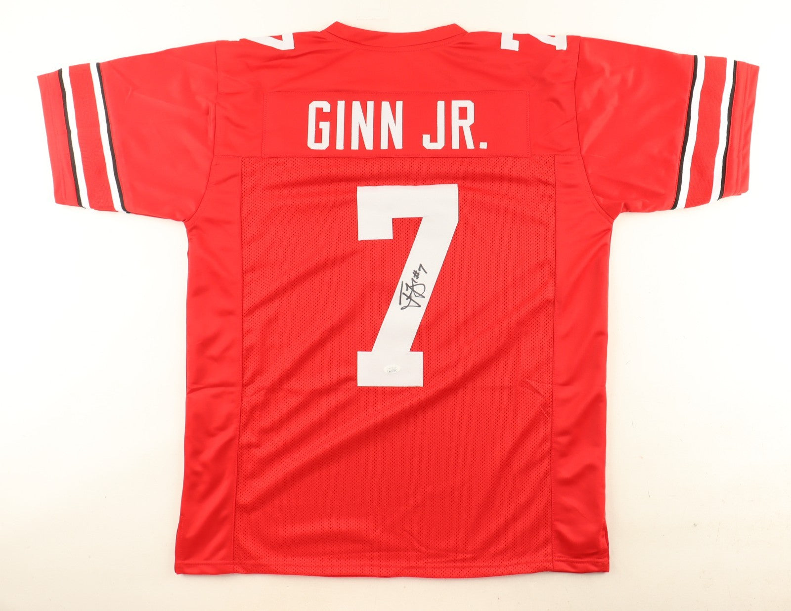Ted Ginn Jr. Signed Ohio State Buckeyes Jersey – JSA Certified Autograph