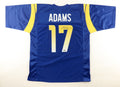 Davante Adams Signed Los Angeles Rams Blue Jersey – Beckett Certified Autograph