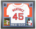 ⚾ Pedro Martínez Signed Custom Framed Jersey Display – Beckett Certified