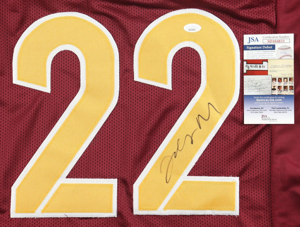 Jacory Croskey-Merritt Signed Custom Jersey – JSA Signature Debut Rookie Authent