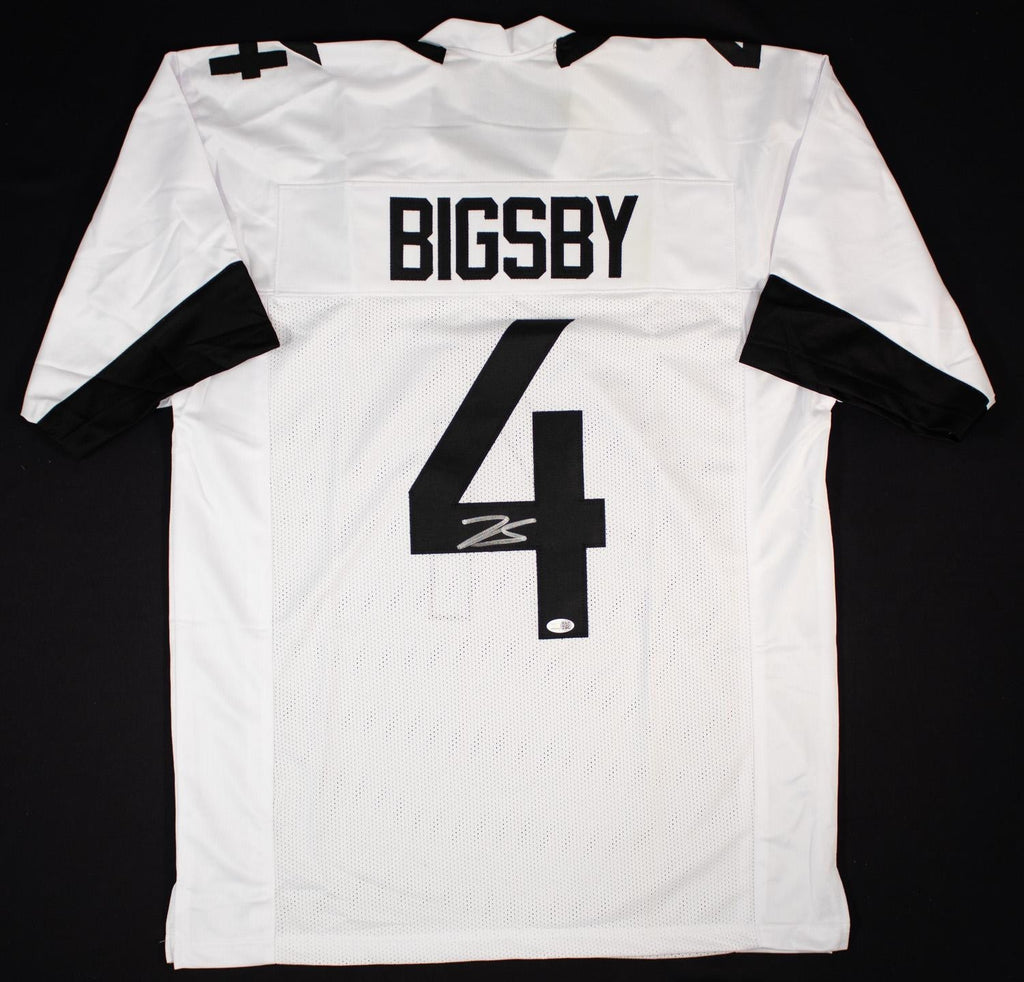 Tank Bigsby Autographed Jacksonville Jaguars Custom Jersey – JSA Witness Certifi