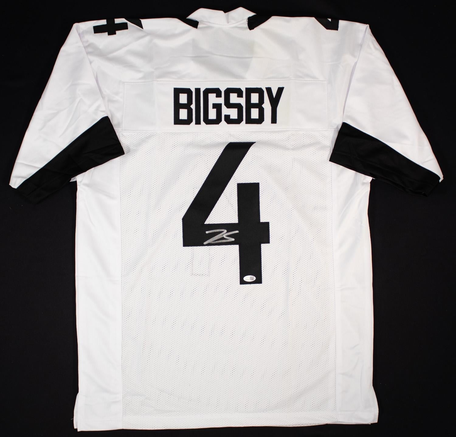 Tank Bigsby Autographed Jacksonville Jaguars Custom Jersey – JSA Witness Certifi