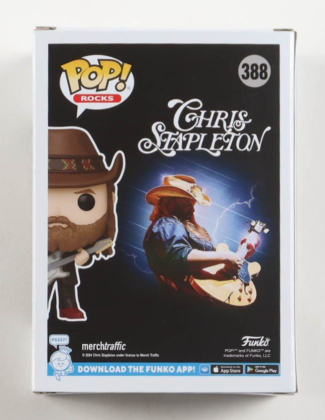 Chris Stapleton Signed #259 Funko Pop! Vinyl Figure (Beckett)