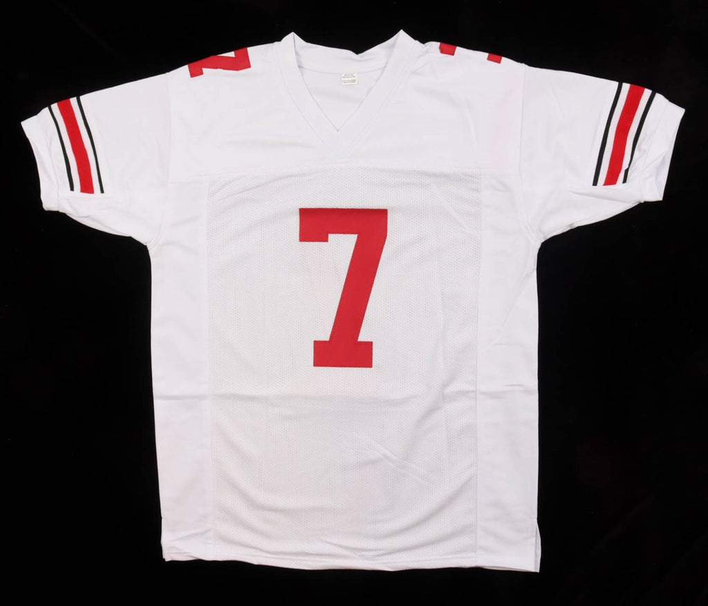 🏈 Dwayne Haskins Jr. Signed Jersey Inscribed “2019 Rose Bowl MVP” – Beckett Cer