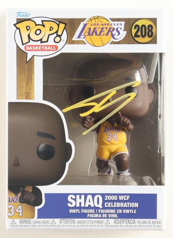 Shaquille O'Neal Signed "Lakers" #208 Shaq 2000 WCF Celebration Funko Pop!