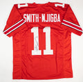 Jaxon Smith Njigba Signed Ohio State Buckeyes Custom Jersey (Beckett Certified)