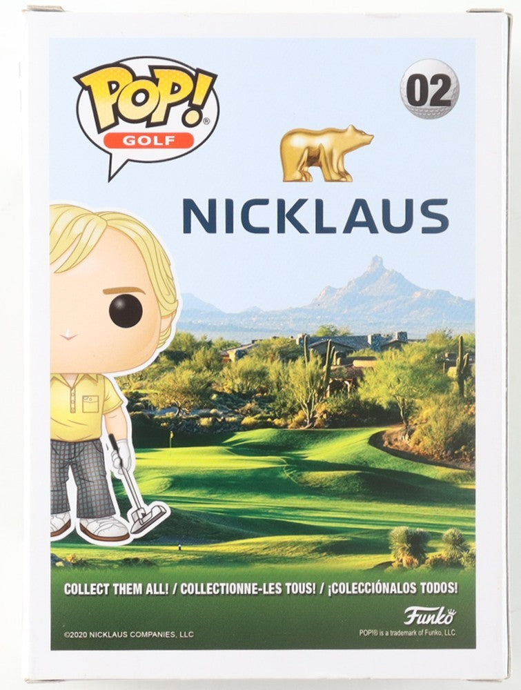 Jack Nicklaus signed Funko Pop JSA COA #02 Rare Golf Masters Auto Z2249