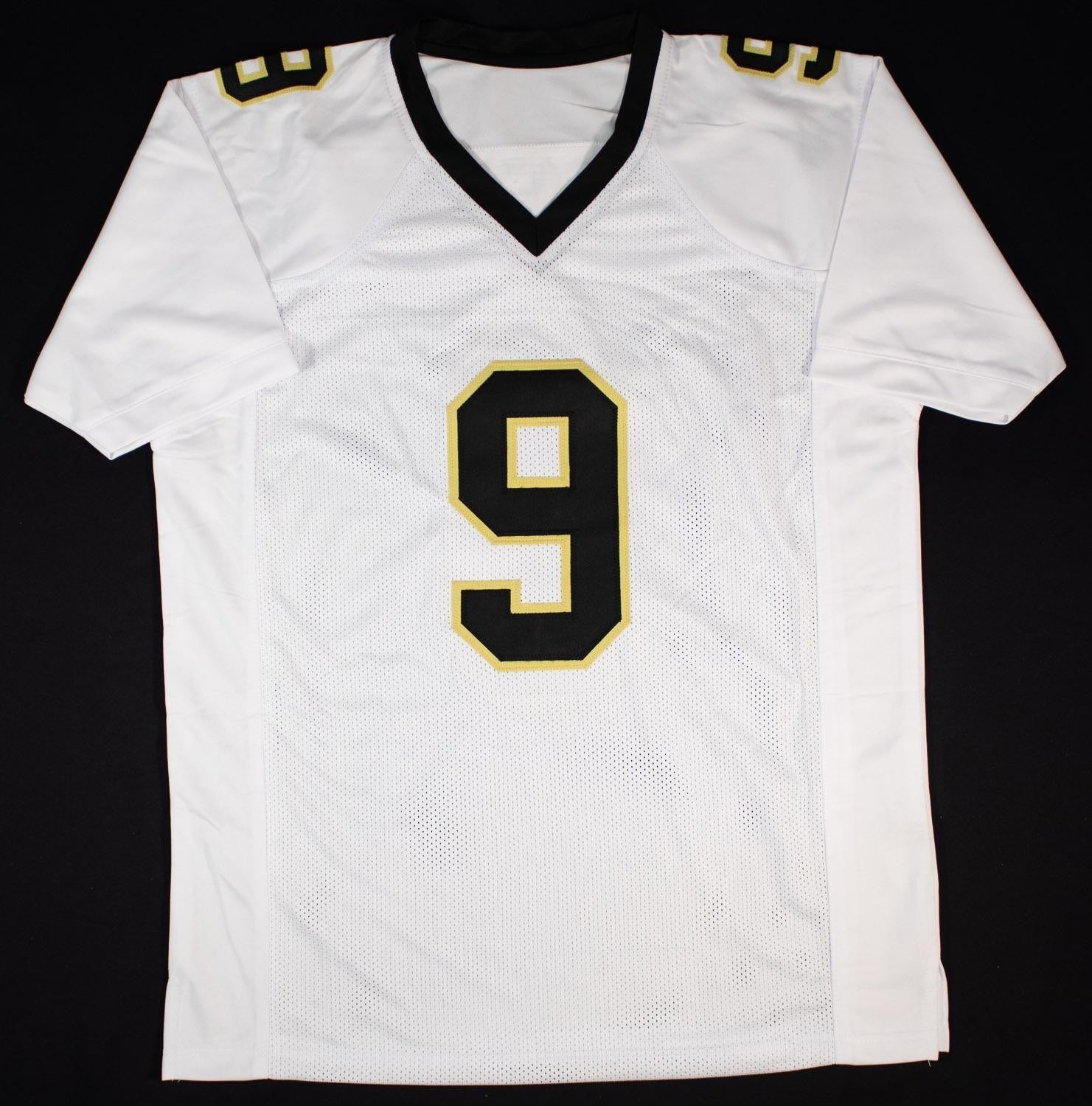 Drew Brees Autographed NO Saints Custom Jersey – Inscribed “SB XLIV MVP" Beckett