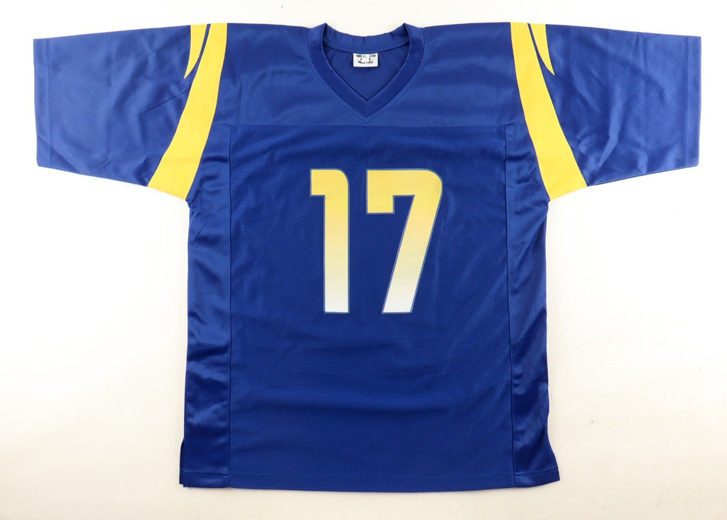 Davante Adams Signed Los Angeles Rams Blue Jersey – Beckett Certified Autograph