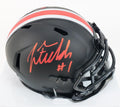 Justin Fields Signed Ohio State Buckeyes Eclipse Alternate Speed Mini Helmet | B