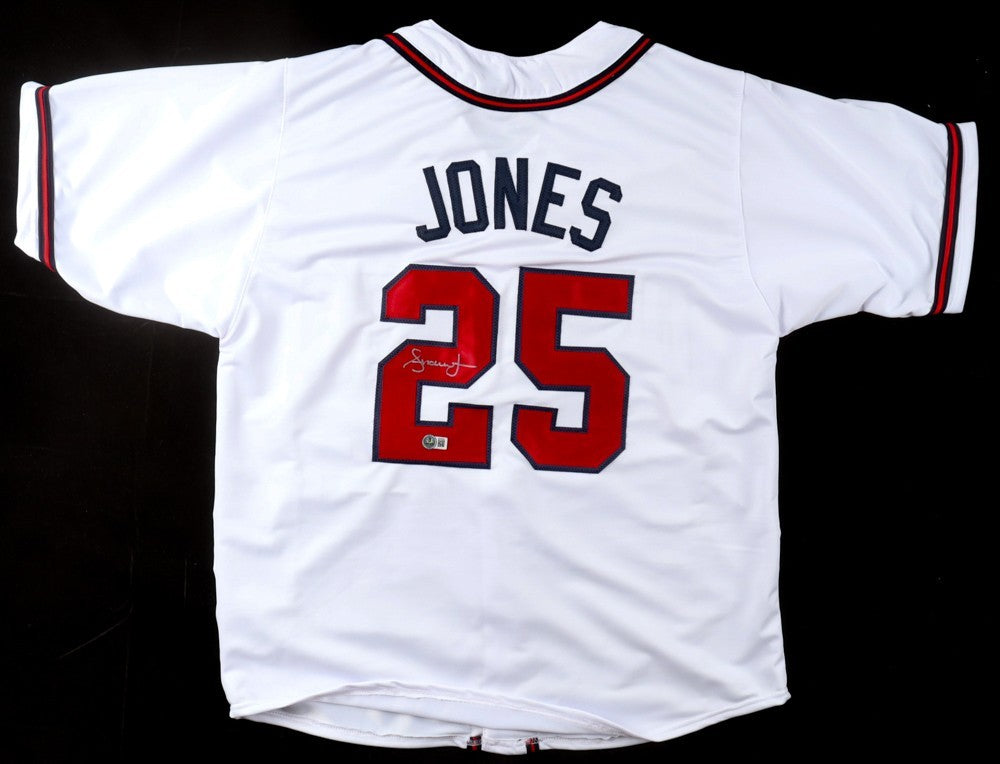 Andruw Jones Signed Jersey – Beckett Certified Autograph