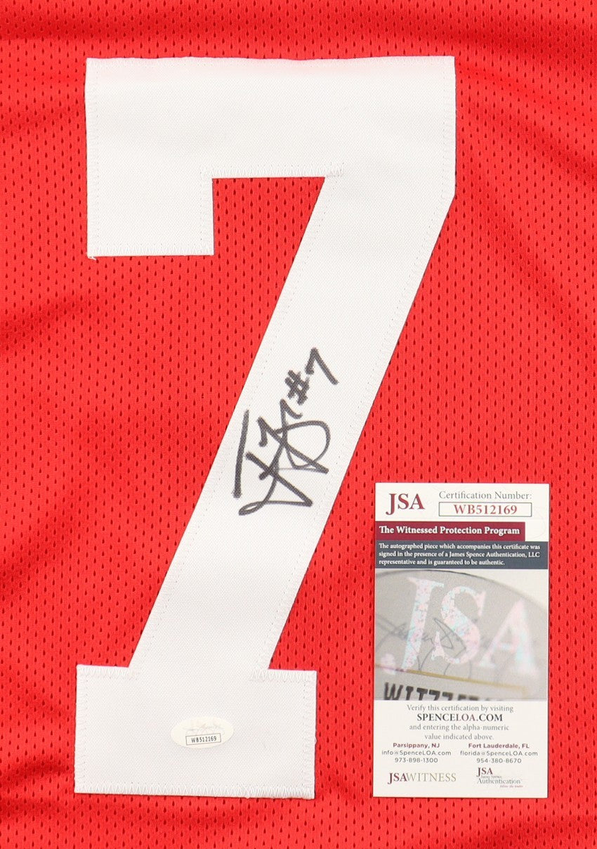 Ted Ginn Jr. Signed Ohio State Buckeyes Jersey – JSA Certified Autograph
