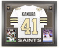 Alvin Kamara Signed Custom Framed Jersey Display – Beckett Certified
