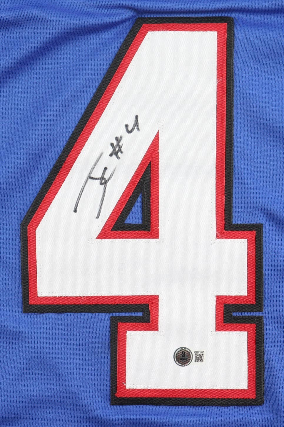 James Cook Signed Buffalo Bills Blue Jersey – Beckett Certified Autograph
