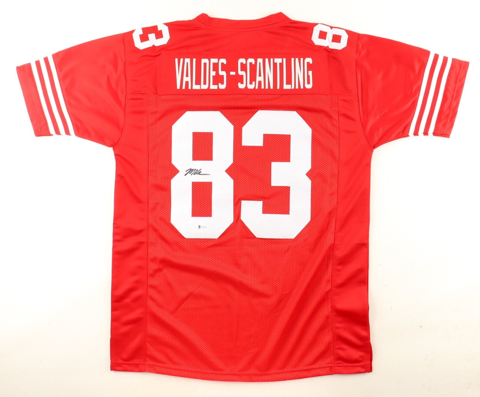 Marquez Valdes-Scantling Signed San Francisco 49ers Jersey – Beckett Certified A