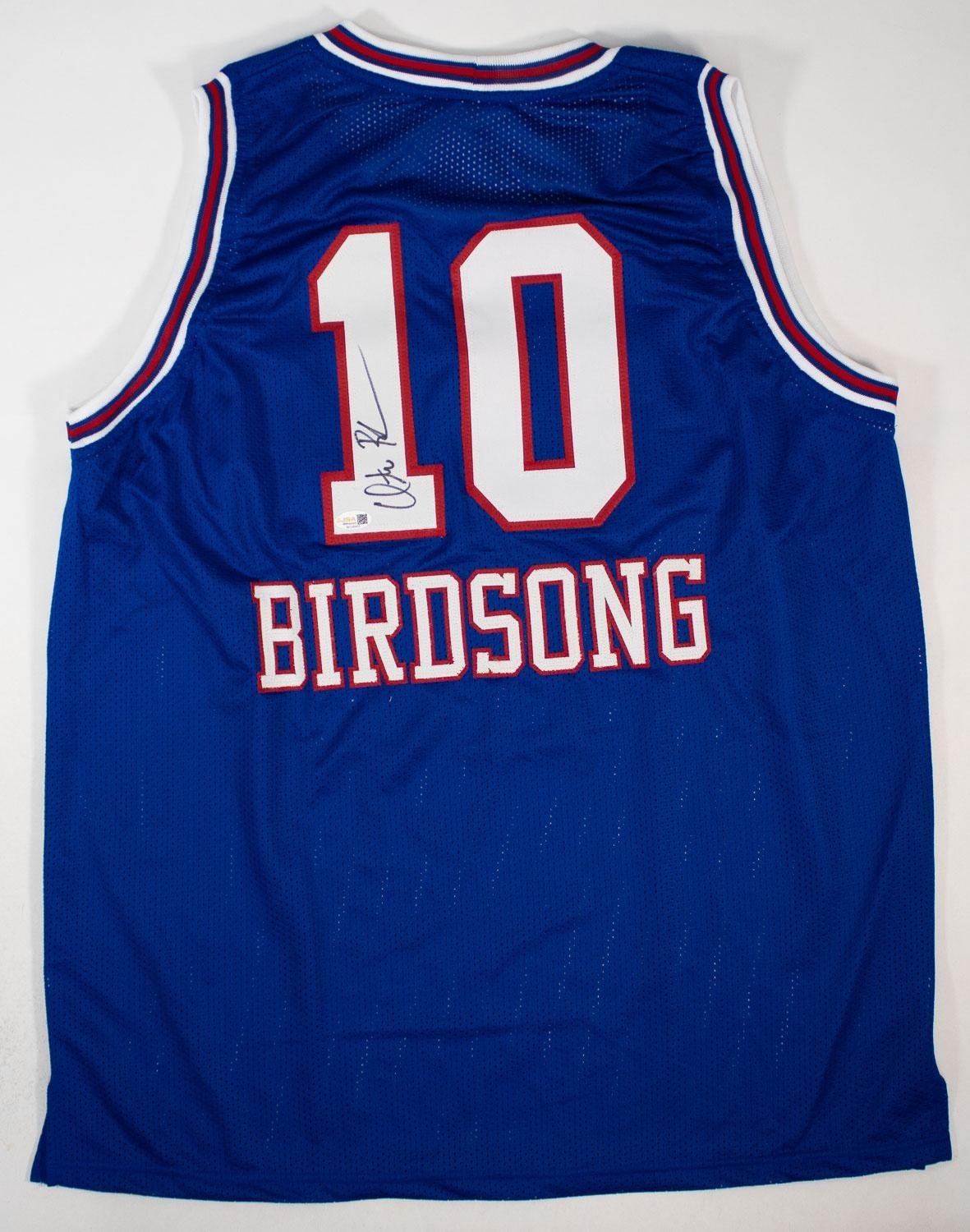 Otis Birdsong Autographed Kansas City Kings Custom Jersey – JSA Witness Certifie