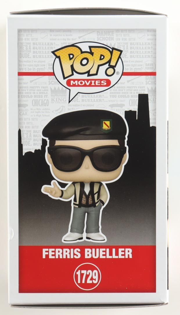 Matthew Broderick Sig Signed "Ferris Bueller's Day Off" #1729 Funko Pop! Beckett