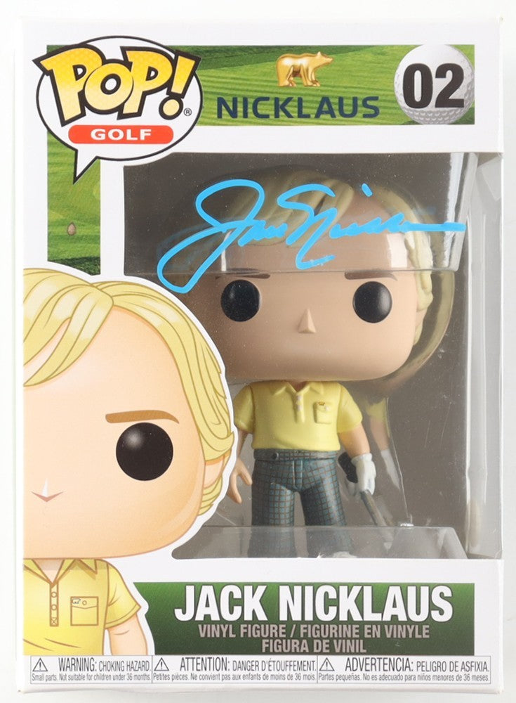 Jack Nicklaus signed Funko Pop JSA COA #02 Rare Golf Masters Auto Z2249
