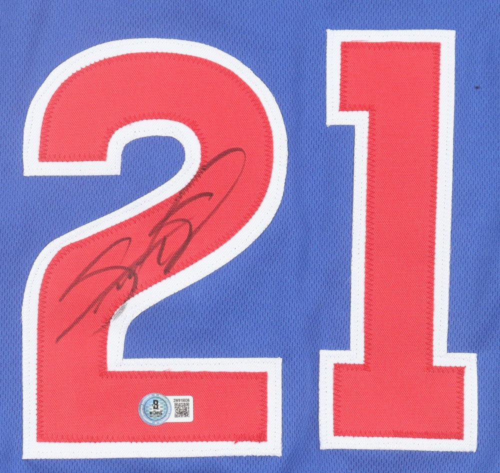 Sammy Sosa Signed Jersey – Beckett Certified