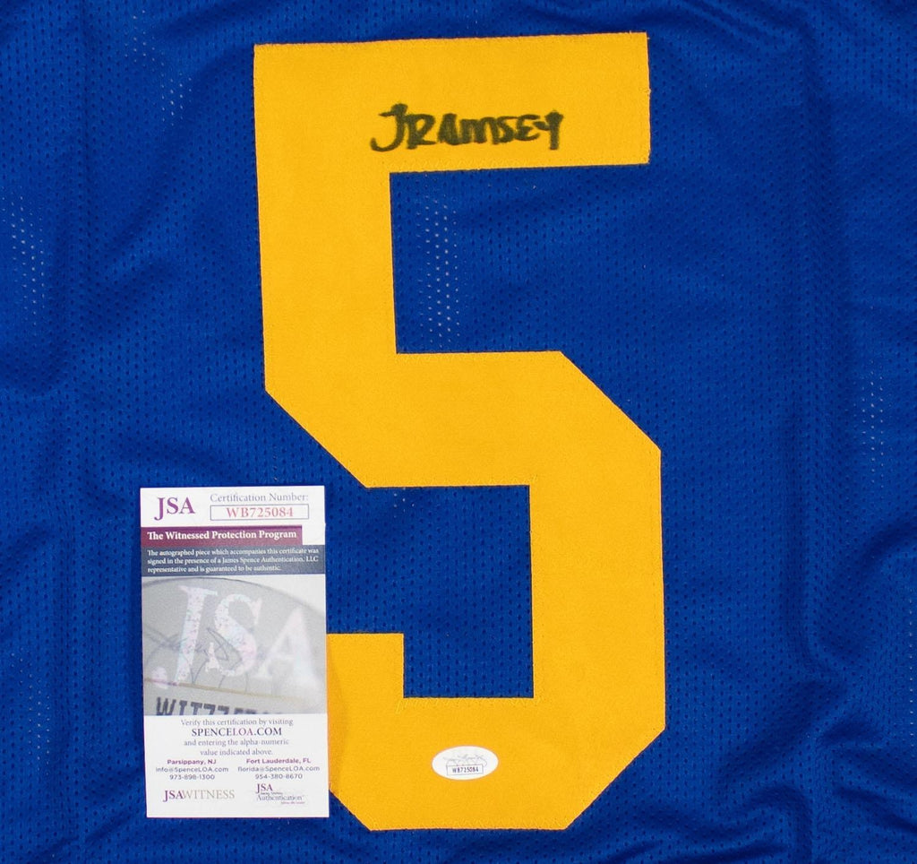 Jalen Ramsey Signed Los Angeles Rams Custom Jersey | JSA Witness COA