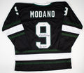 Mike Modano "HOF 2014" Signed Dallas Stars Custom Jersey (Beckett Witnessed)