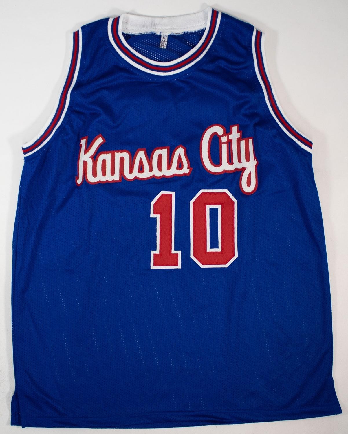 Otis Birdsong Autographed Kansas City Kings Custom Jersey – JSA Witness Certifie