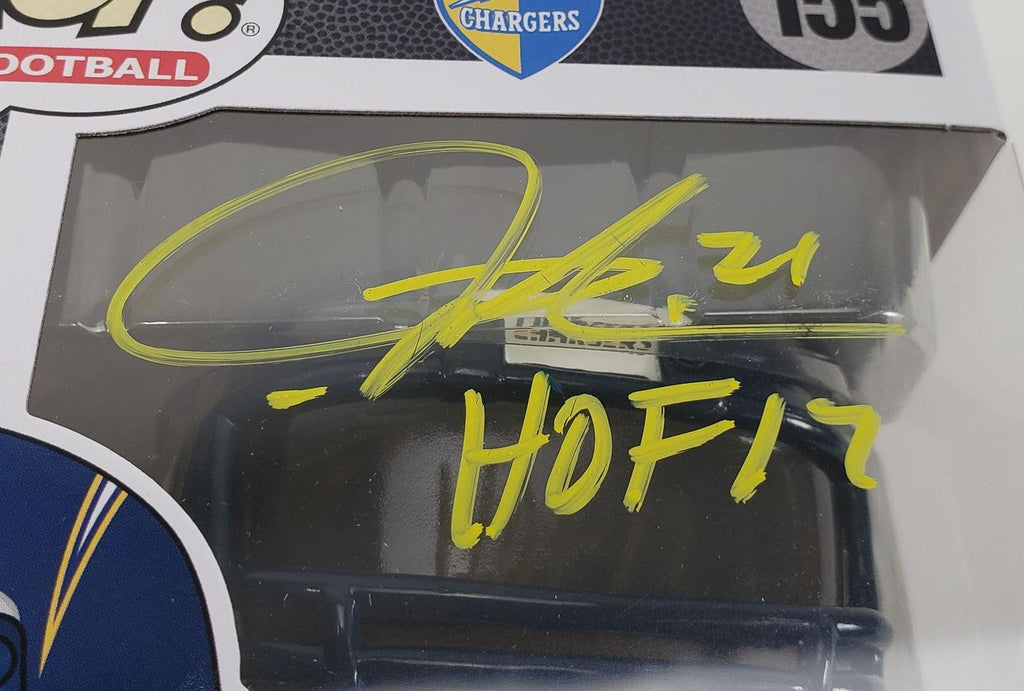 LaDainian Tomlinson Autographed San Diego Chargers Funko Pop! Vinyl Figure #155