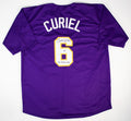 Derek Curiel "2025 National Champs" Signed LSU Tigers Jersey - Beckett Certified