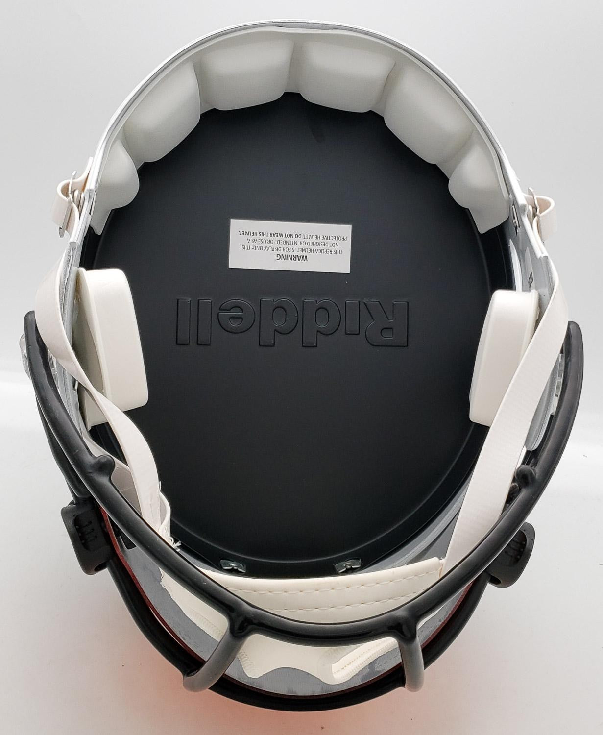 Joe Burrow Autographed Full-Size Cincinnati Bengals Speed Helmet w/ Visor – F